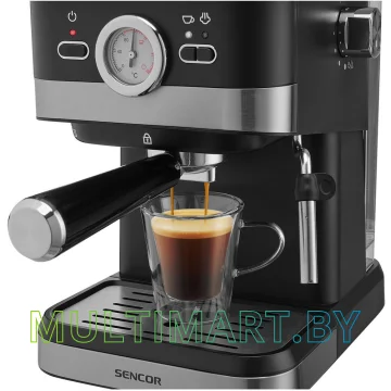Рожковая кофеварка Sencor SES 1721BK картинка 7